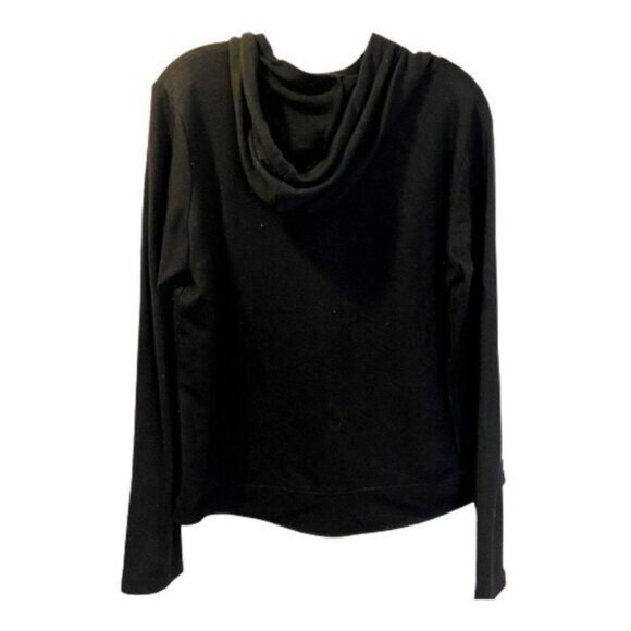 Adrienne Vittadini Sport Womens Hoodie Sweatshirts Casual Tunic Tops Long sleeve - Picture 2 of 6